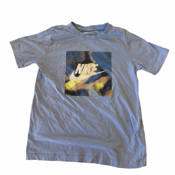 Nike Other - Nike Kids Blue and Yellow Graphic Tee